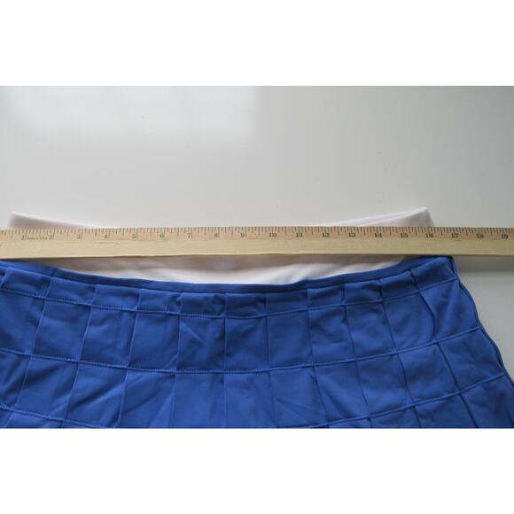 Nike Dri-Fiy Skirt Regular Golf Tennis Pickleball Women's L Pleated Skort Blue - Picture 6 of 8
